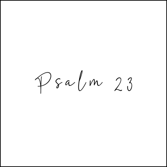 Precut Psalm 23 Quilt Squares - CSB